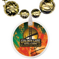 Basketball Shaped Combo Mardi Gras Beads with Decal on Disk